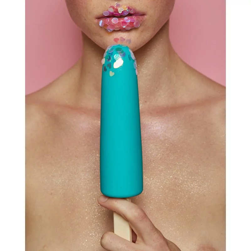 ISCREAM - BLUE LAGOON – Rechargeable, Discreet, Intimate Wellness Accessory – Quiet, Rechargeable, Waterproof, Couples & Solo Use, Discreet Intimate Wellness Accessory