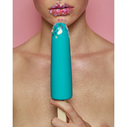 ISCREAM - BLUE LAGOON – Rechargeable, Discreet, Intimate Wellness Accessory – Quiet, Rechargeable, Waterproof, Couples & Solo Use, Discreet Intimate Wellness Accessory