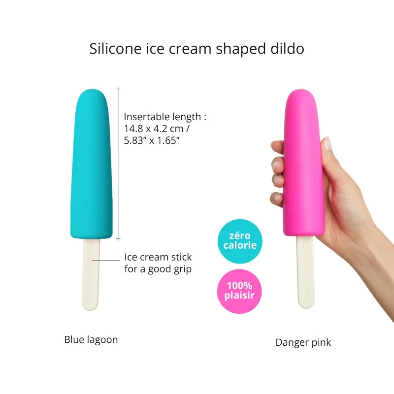 ISCREAM - BLUE LAGOON – Rechargeable, Discreet, Intimate Wellness Accessory – Quiet, Rechargeable, Waterproof, Couples & Solo Use, Discreet Intimate Wellness Accessory