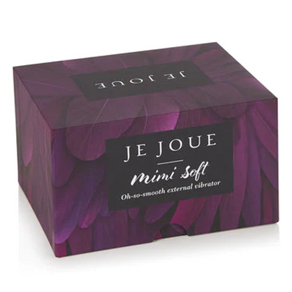 Je Joue Mimi Soft Clitoral massager Black – Rechargeable, Discreet, Intimate Wellness Accessory – Quiet, Rechargeable, Waterproof, Couples & Solo Use, Discreet Intimate Wellness Accessory