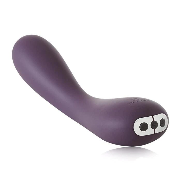 Je Joue Uma G-Spot massager Purple – Rechargeable, Discreet, Intimate Wellness Accessory – Quiet, Rechargeable, Waterproof, Couples & Solo Use, Discreet Intimate Wellness Accessory