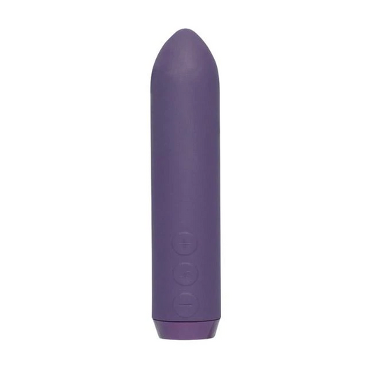 Je Joue Classic Rechargeable Bullet massager Purple – Rechargeable, Discreet, Intimate Wellness Accessory – Quiet, Rechargeable, Waterproof, Couples & Solo Use, Discreet Intimate Wellness Accessory