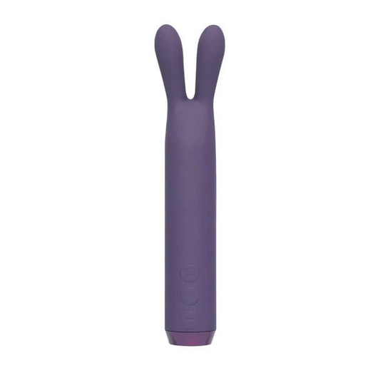 Je Joue Rabbit Bullet massager Purple – Rechargeable, Discreet, Intimate Wellness Accessory – Quiet, Rechargeable, Waterproof, Couples & Solo Use, Discreet Intimate Wellness Accessory