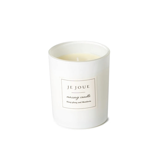 Luxury Massage Candle - Ylang Ylang & Mandarin – Rechargeable, Discreet, Intimate Wellness Accessory – Quiet, Rechargeable, Waterproof, Couples & Solo Use, Discreet Intimate Wellness Accessory