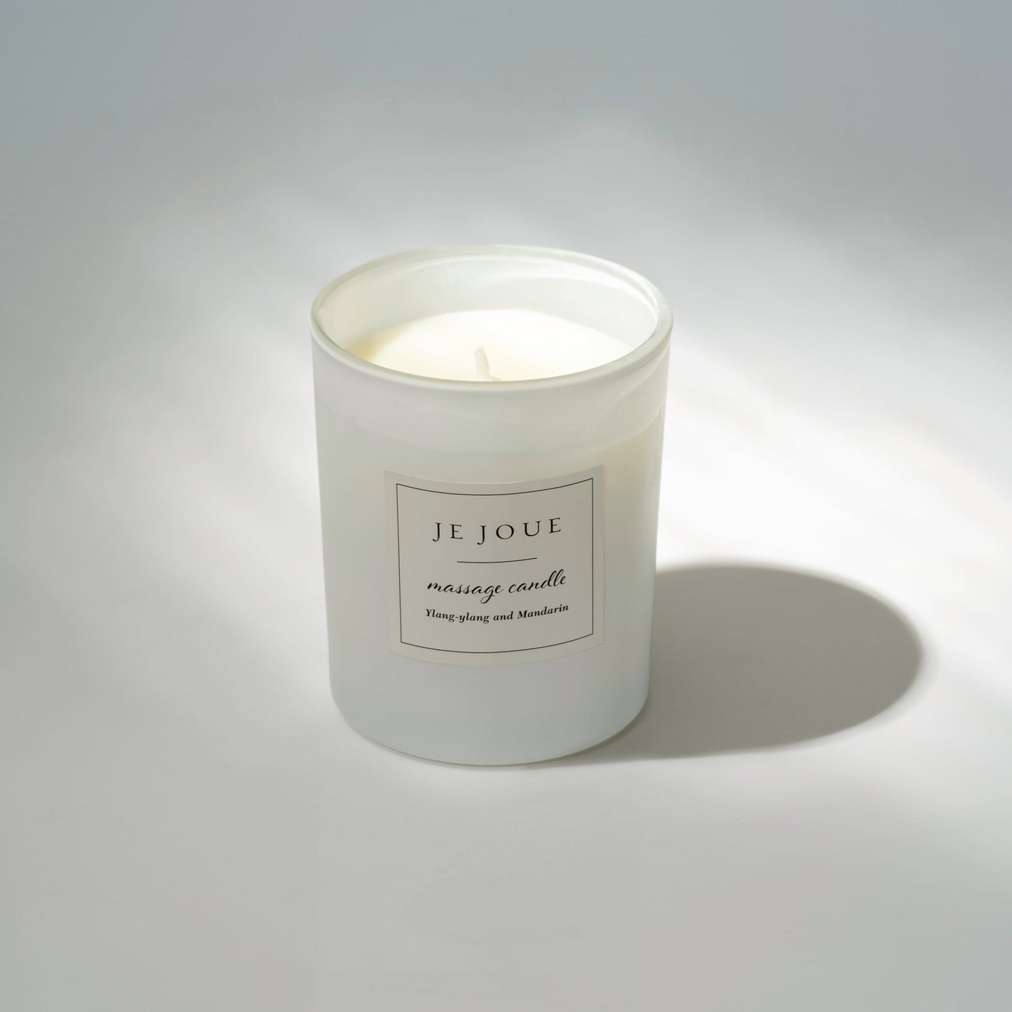Luxury Massage Candle - Ylang Ylang & Mandarin – Rechargeable, Discreet, Intimate Wellness Accessory – Quiet, Rechargeable, Waterproof, Couples & Solo Use, Discreet Intimate Wellness Accessory