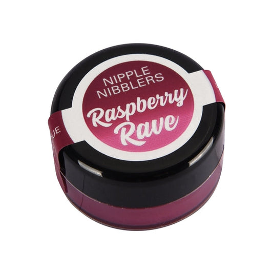 NIPPLE NIBBLERS Cool Tingle Balm Raspberry Rave 3g – Rechargeable, Discreet, Intimate Wellness Accessory – Quiet, Rechargeable, Waterproof, Couples & Solo Use, Discreet Intimate Wellness Accessory