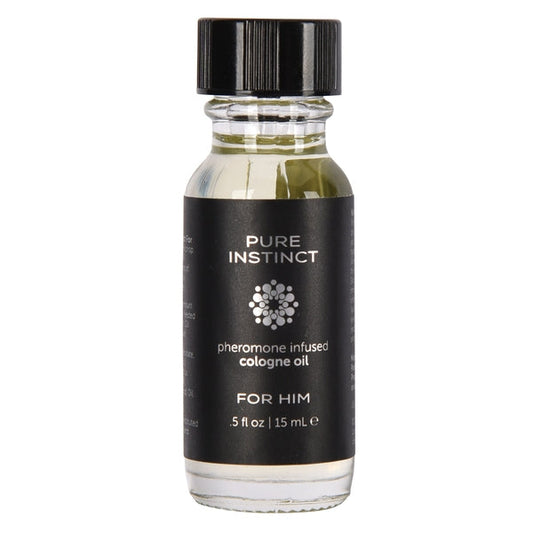 Pheromone Cologne Oil For Him .5oz | 15mL – Rechargeable, Discreet, Intimate Wellness Accessory – Quiet, Rechargeable, Waterproof, Couples & Solo Use, Discreet Intimate Wellness Accessory