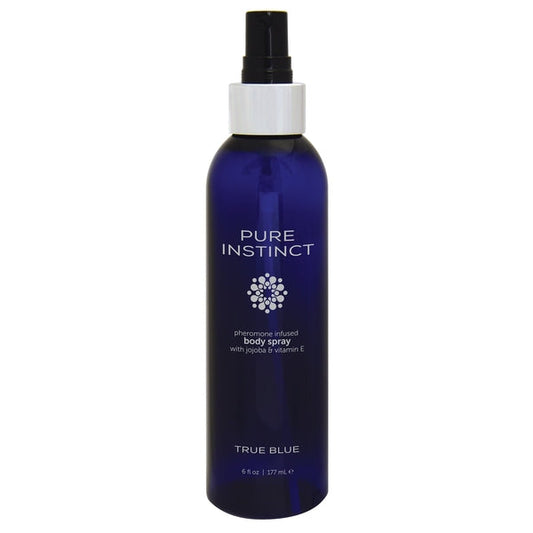 True Blue Pheromone Body Spray 6oz | 177mL – Rechargeable, Discreet, Intimate Wellness Accessory – Quiet, Rechargeable, Waterproof, Couples & Solo Use, Discreet Intimate Wellness Accessory