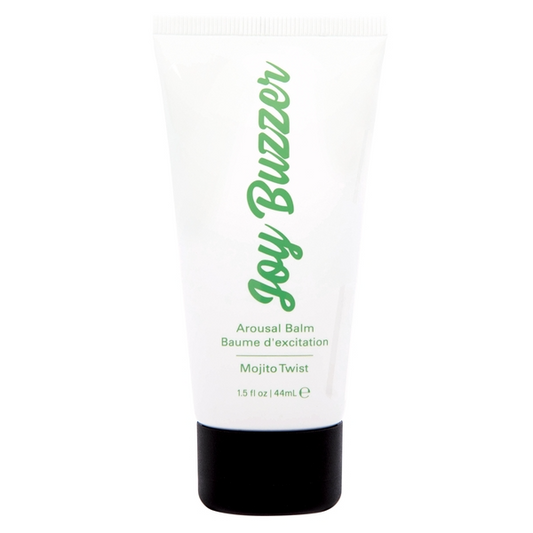 JOY BUZZER Clitoral Arousal Balm - Mojito Twist 1.5oz | 44mL – Rechargeable, Discreet, Intimate Wellness Accessory – Quiet, Rechargeable, Waterproof, Couples & Solo Use, Discreet Intimate Wellness Accessory