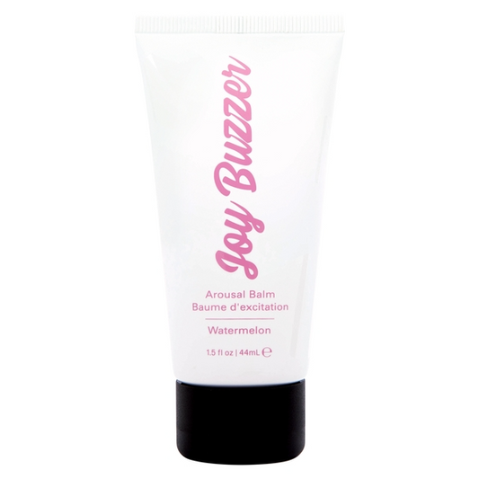 JOY BUZZER Clitoral Arousal Balm - Watermelon 1.5oz | 44mL – Rechargeable, Discreet, Intimate Wellness Accessory – Quiet, Rechargeable, Waterproof, Couples & Solo Use, Discreet Intimate Wellness Accessory
