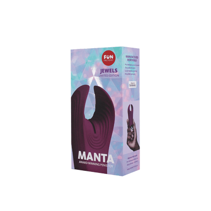 JEWELS MANTA – Rechargeable, Discreet, Intimate Wellness Accessory – Quiet, Rechargeable, Waterproof, Couples & Solo Use, Discreet Intimate Wellness Accessory