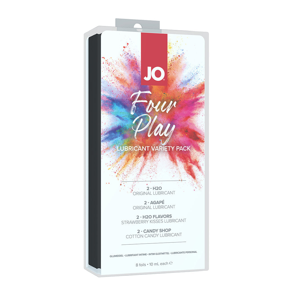 Four Play - Lubricant Variety Pack – Rechargeable, Discreet, Intimate Wellness Accessory – Quiet, Rechargeable, Waterproof, Couples & Solo Use, Discreet Intimate Wellness Accessory