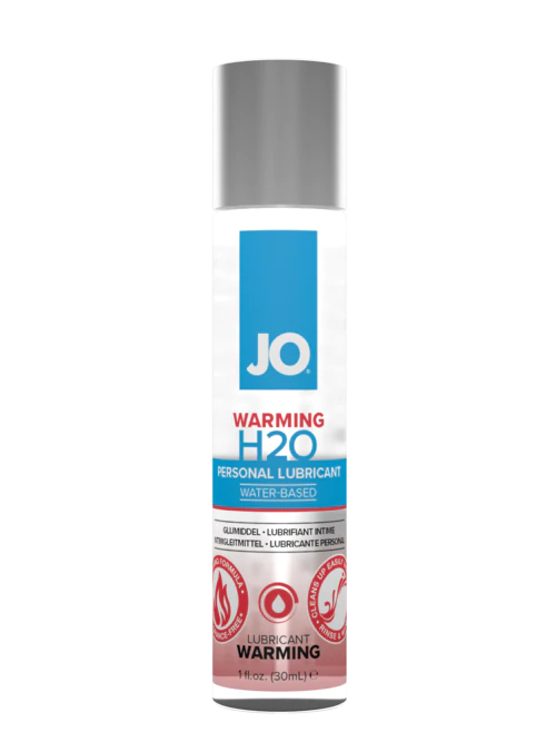 JO H2O - Warming - Lubricant 1 floz / 30 mL – Rechargeable, Discreet, Intimate Wellness Accessory – Quiet, Rechargeable, Waterproof, Couples & Solo Use, Discreet Intimate Wellness Accessory