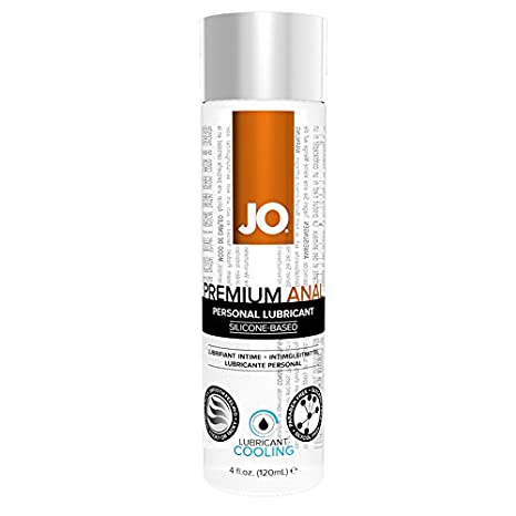 JO Premium backdoor - Cooling - Lubricant 4 floz / 120 mL – Rechargeable, Discreet, Intimate Wellness Accessory – Quiet, Rechargeable, Waterproof, Couples & Solo Use, Discreet Intimate Wellness Accessory