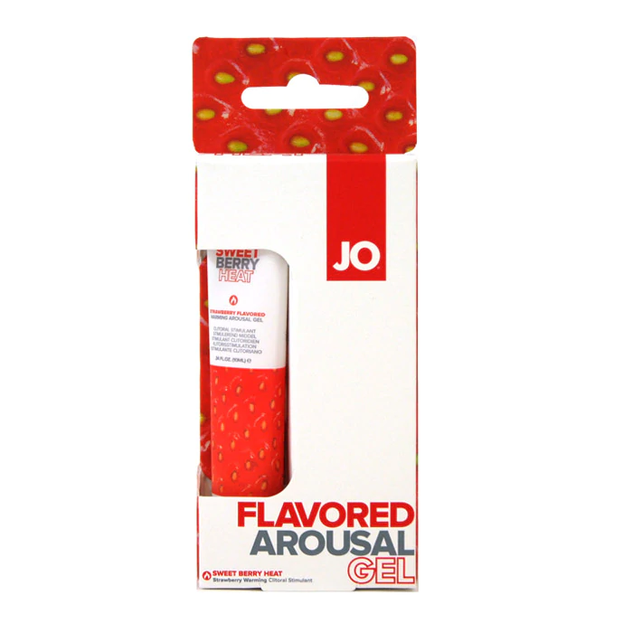 Jo Arousal Gel Sweet Berry Heat – Rechargeable, Discreet, Intimate Wellness Accessory – Quiet, Rechargeable, Waterproof, Couples & Solo Use, Discreet Intimate Wellness Accessory