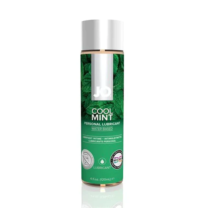 JO H2O - Mint - Lubricant 4 floz / 120 mL – Rechargeable, Discreet, Intimate Wellness Accessory – Quiet, Rechargeable, Waterproof, Couples & Solo Use, Discreet Intimate Wellness Accessory