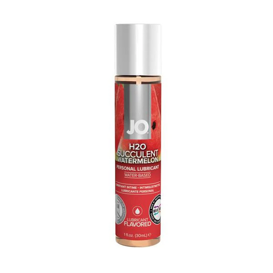 JO H2O Flavoured Lubricant Watermelon 1oz – Rechargeable, Discreet, Intimate Wellness Accessory – Quiet, Rechargeable, Waterproof, Couples & Solo Use, Discreet Intimate Wellness Accessory