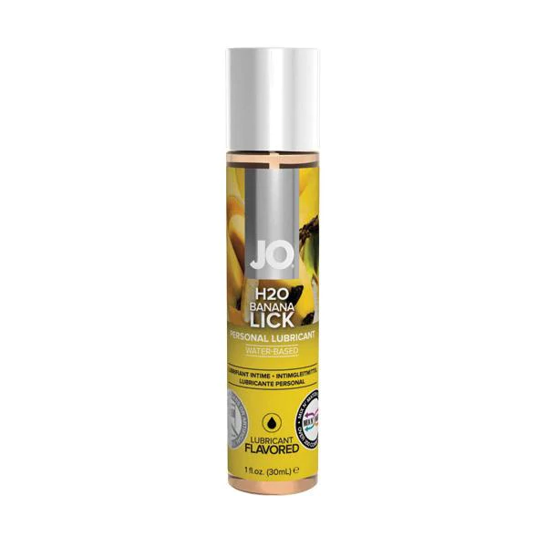JO H2O Flavoured Lubricant Banana 1oz – Rechargeable, Discreet, Intimate Wellness Accessory – Quiet, Rechargeable, Waterproof, Couples & Solo Use, Discreet Intimate Wellness Accessory