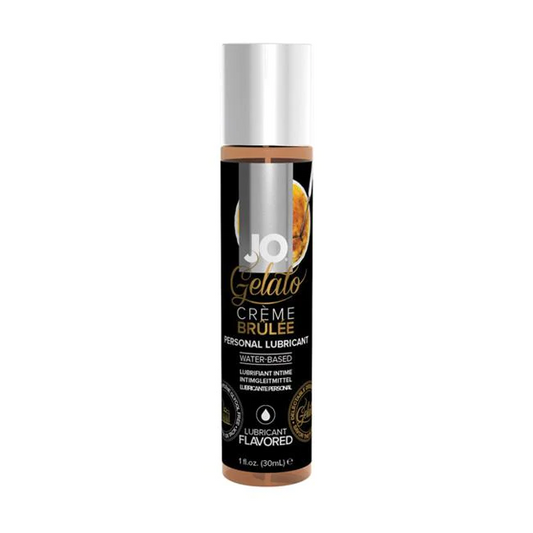 JO Gelato personal lubricant - Creme Brulee 1oz – Rechargeable, Discreet, Intimate Wellness Accessory – Quiet, Rechargeable, Waterproof, Couples & Solo Use, Discreet Intimate Wellness Accessory