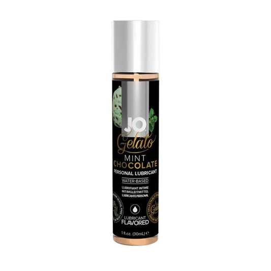 JO Gelato personal lubricant - Mint Chocolate 1oz – Rechargeable, Discreet, Intimate Wellness Accessory – Quiet, Rechargeable, Waterproof, Couples & Solo Use, Discreet Intimate Wellness Accessory