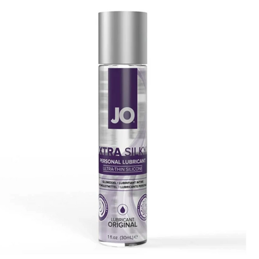 JO XTRA SILKY Silicone Lubricant 1oz – Rechargeable, Discreet, Intimate Wellness Accessory – Quiet, Rechargeable, Waterproof, Couples & Solo Use, Discreet Intimate Wellness Accessory