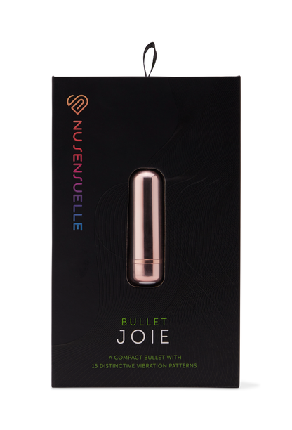 Nu Sensuelle JOIE - ROSE GOLD – Rechargeable, Discreet, Intimate Wellness Accessory – Quiet, Rechargeable, Waterproof, Couples & Solo Use, Discreet Intimate Wellness Accessory