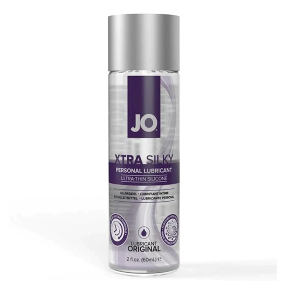JO XTRA SILKY Silicone Lubricant 2oz – Rechargeable, Discreet, Intimate Wellness Accessory – Quiet, Rechargeable, Waterproof, Couples & Solo Use, Discreet Intimate Wellness Accessory