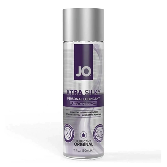 JO XTRA SILKY Silicone Lubricant 2oz – Rechargeable, Discreet, Intimate Wellness Accessory – Quiet, Rechargeable, Waterproof, Couples & Solo Use, Discreet Intimate Wellness Accessory