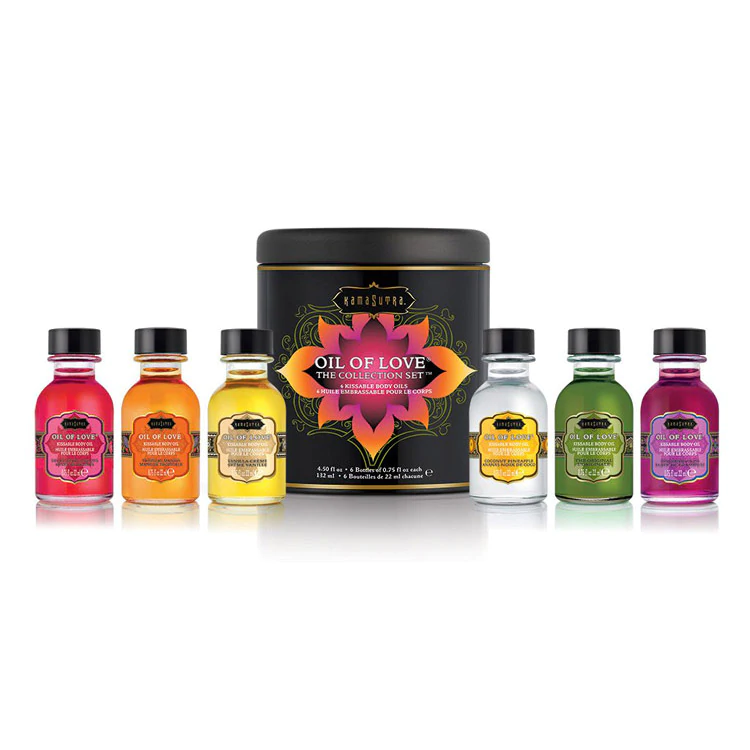 Oil of Love Collection Set – Rechargeable, Discreet, Intimate Wellness Accessory – Quiet, Rechargeable, Waterproof, Couples & Solo Use, Discreet Intimate Wellness Accessory
