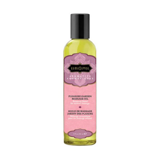 Kama Sutra Massage Oil Pleasure Garden 8oz – Rechargeable, Discreet, Intimate Wellness Accessory – Quiet, Rechargeable, Waterproof, Couples & Solo Use, Discreet Intimate Wellness Accessory