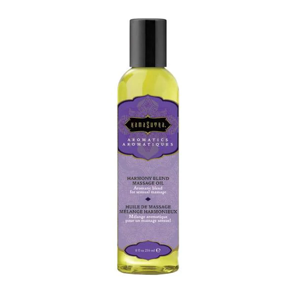 Kama Sutra Massage Oil Harmony Blend 8oz – Rechargeable, Discreet, Intimate Wellness Accessory – Quiet, Rechargeable, Waterproof, Couples & Solo Use, Discreet Intimate Wellness Accessory