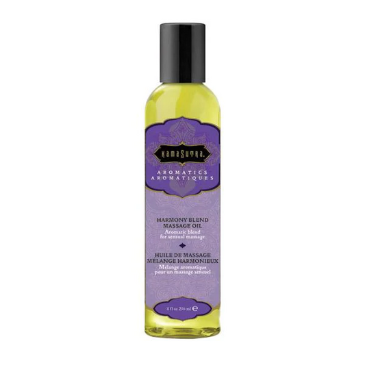 Kama Sutra Massage Oil Harmony Blend 8oz – Rechargeable, Discreet, Intimate Wellness Accessory – Quiet, Rechargeable, Waterproof, Couples & Solo Use, Discreet Intimate Wellness Accessory