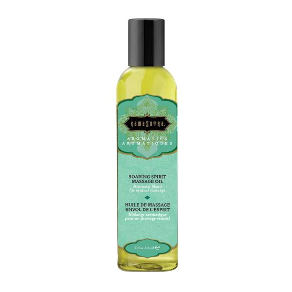 Kama Sutra Massage Oil Soaring Spirit 8oz – Rechargeable, Discreet, Intimate Wellness Accessory – Quiet, Rechargeable, Waterproof, Couples & Solo Use, Discreet Intimate Wellness Accessory