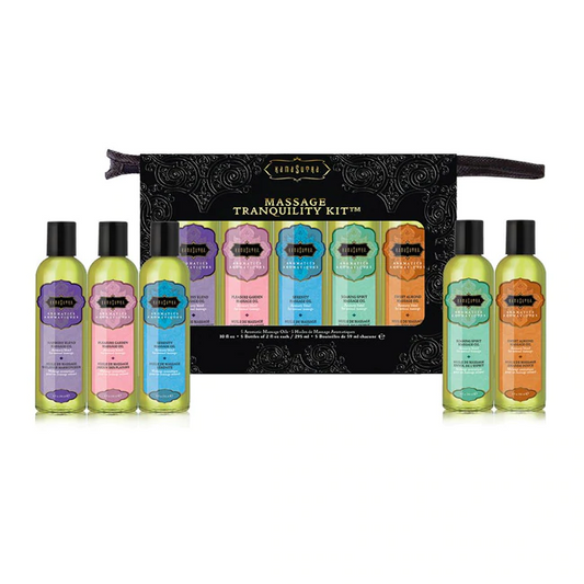 Massage Tranquility Kit – Rechargeable, Discreet, Intimate Wellness Accessory – Quiet, Rechargeable, Waterproof, Couples & Solo Use, Discreet Intimate Wellness Accessory