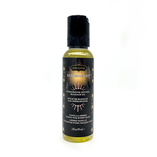 intimacy MAGNET Pheromone Massage Oil 2 fl oz / 59ml – Rechargeable, Discreet, Intimate Wellness Accessory – Quiet, Rechargeable, Waterproof, Couples & Solo Use, Discreet Intimate Wellness Accessory