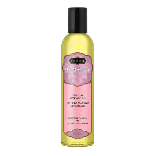 Kama Sutra Massage Oil Pleasure Garden 2oz – Rechargeable, Discreet, Intimate Wellness Accessory – Quiet, Rechargeable, Waterproof, Couples & Solo Use, Discreet Intimate Wellness Accessory