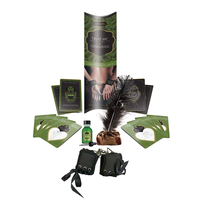 Trust Me sensual Playset – Rechargeable, Discreet, Intimate Wellness Accessory – Quiet, Rechargeable, Waterproof, Couples & Solo Use, Discreet Intimate Wellness Accessory