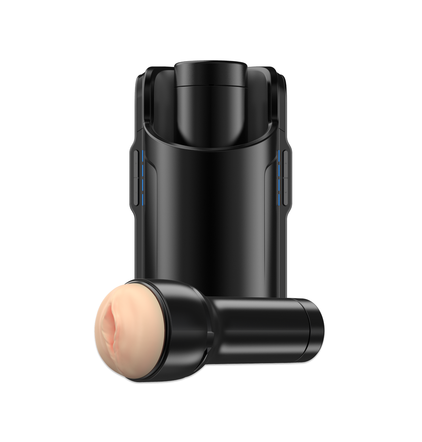 Keon & Feel Stroker Combo Set Pale – Rechargeable, Discreet, Intimate Wellness Accessory – Quiet, Rechargeable, Waterproof, Couples & Solo Use, Discreet Intimate Wellness Accessory