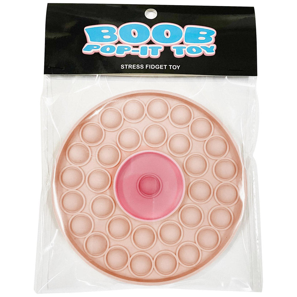 Boob Pop-It Fidget novelty item * – Rechargeable, Discreet, Intimate Wellness Accessory – Quiet, Rechargeable, Waterproof, Couples & Solo Use, Discreet Intimate Wellness Accessory