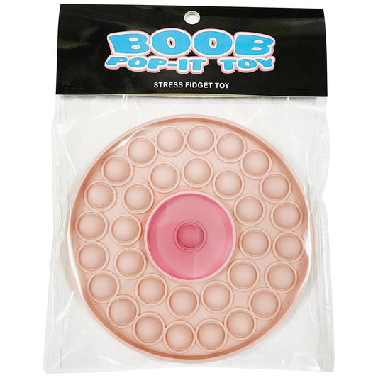 Boob Pop-It Fidget novelty item * – Rechargeable, Discreet, Intimate Wellness Accessory – Quiet, Rechargeable, Waterproof, Couples & Solo Use, Discreet Intimate Wellness Accessory