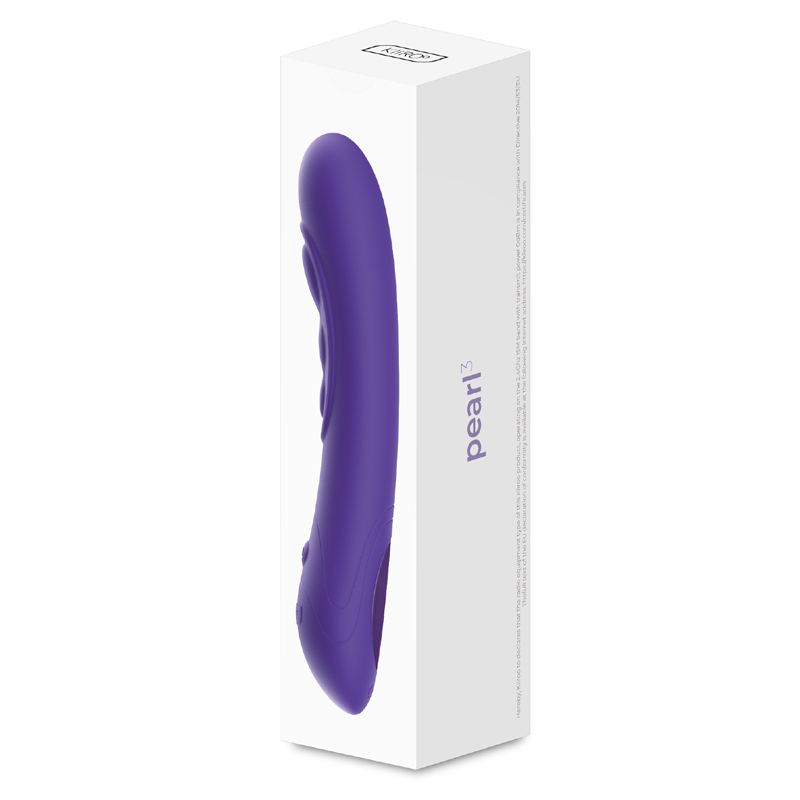 Pearl3 Purple – Rechargeable, Discreet, Intimate Wellness Accessory – Quiet, Rechargeable, Waterproof, Couples & Solo Use, Discreet Intimate Wellness Accessory