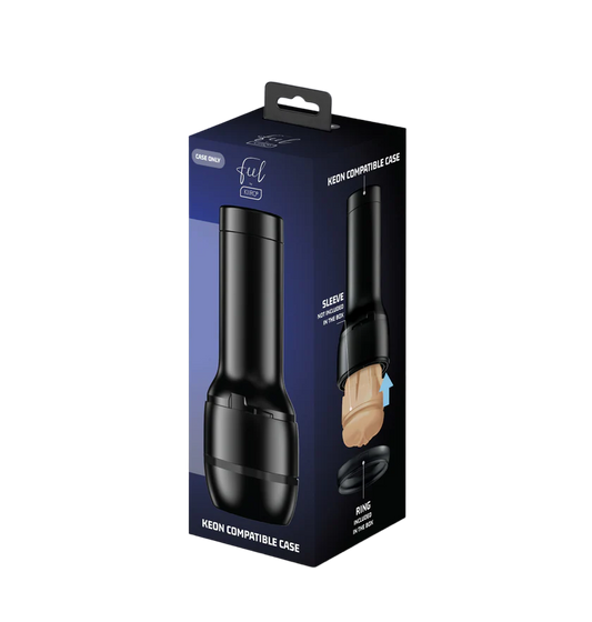 Keon Compatible Stroker Case – Rechargeable, Discreet, Intimate Wellness Accessory – Quiet, Rechargeable, Waterproof, Couples & Solo Use, Discreet Intimate Wellness Accessory