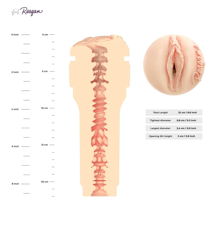 FeelReagan Stroker – Rechargeable, Discreet, Intimate Wellness Accessory – Quiet, Rechargeable, Waterproof, Couples & Solo Use, Discreet Intimate Wellness Accessory