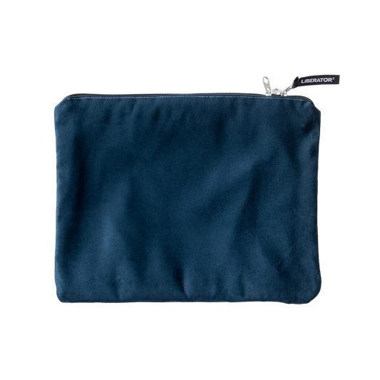 Zappa novelty item Bag Navy Microsuede – Rechargeable, Discreet, Intimate Wellness Accessory – Quiet, Rechargeable, Waterproof, Couples & Solo Use, Discreet Intimate Wellness Accessory