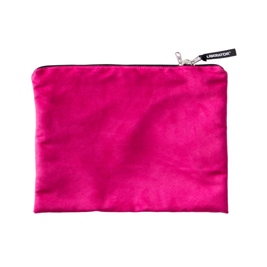 Zappa novelty item Bag Fuschia Microsuede – Rechargeable, Discreet, Intimate Wellness Accessory – Quiet, Rechargeable, Waterproof, Couples & Solo Use, Discreet Intimate Wellness Accessory