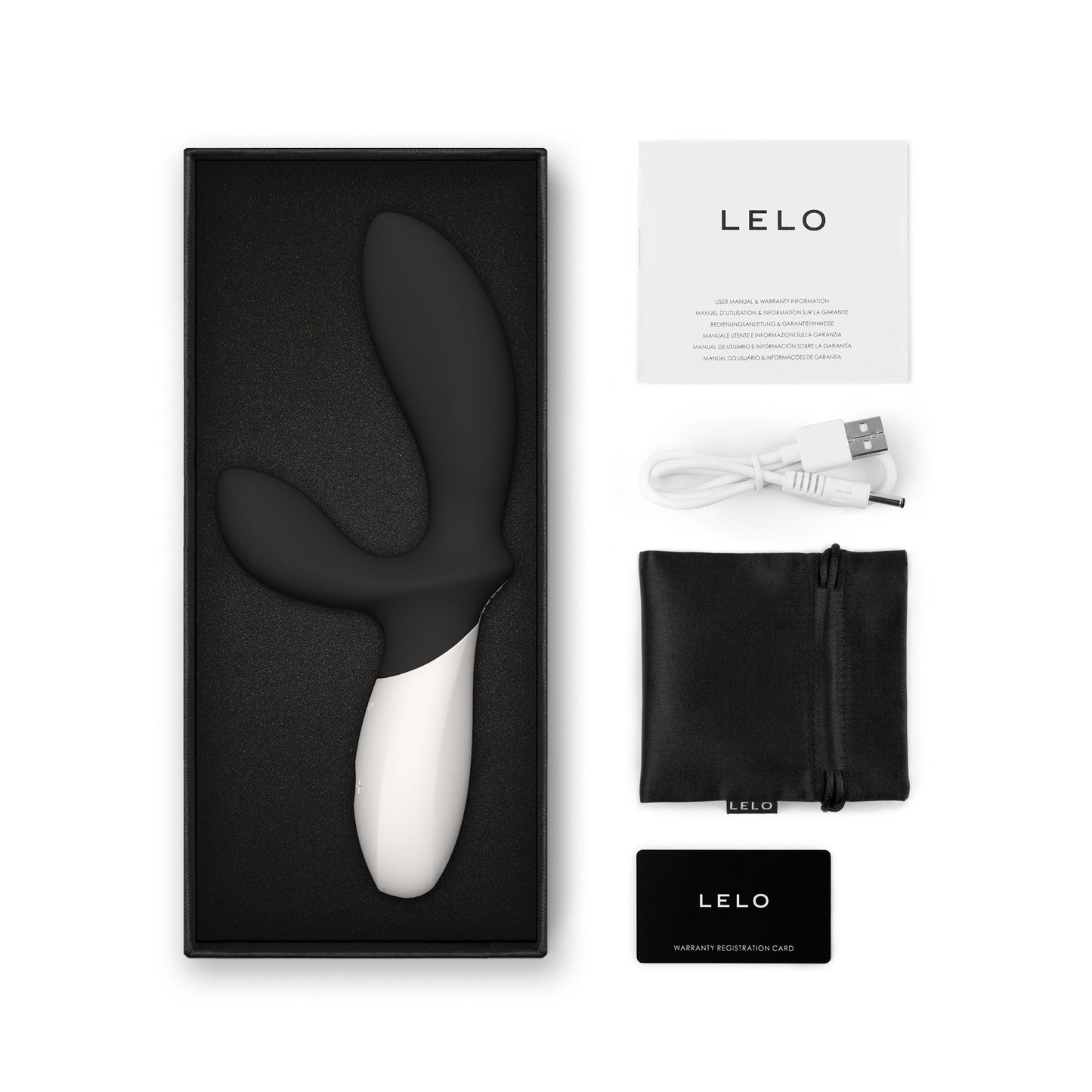 Loki Wave 2 Black – Rechargeable, Discreet, Intimate Wellness Accessory – Quiet, Rechargeable, Waterproof, Couples & Solo Use, Discreet Intimate Wellness Accessory