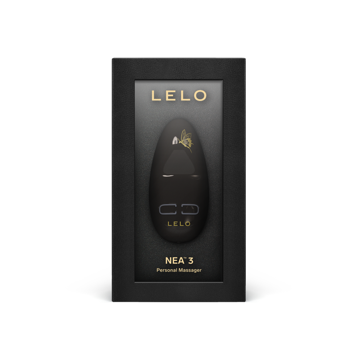 NEA™ 3 Pitch Black – Rechargeable, Discreet, Intimate Wellness Accessory – Quiet, Rechargeable, Waterproof, Couples & Solo Use, Discreet Intimate Wellness Accessory