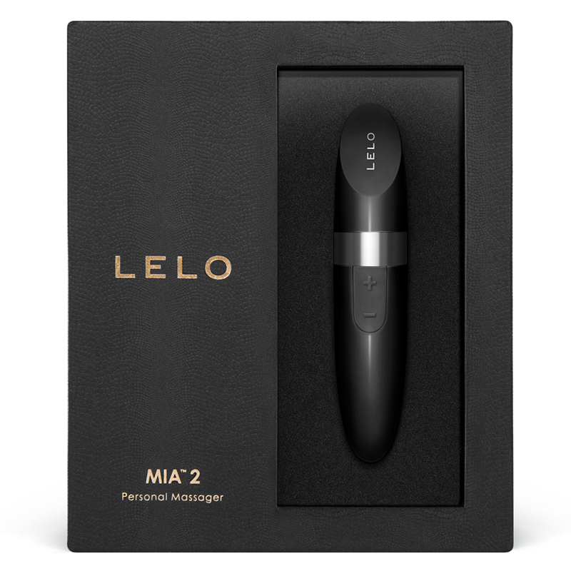 Mia 2 Black – Rechargeable, Discreet, Intimate Wellness Accessory – Quiet, Rechargeable, Waterproof, Couples & Solo Use, Discreet Intimate Wellness Accessory