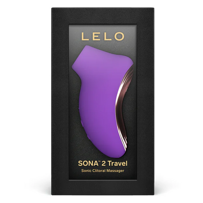 Sona 2 Travel Purple – Rechargeable, Discreet, Intimate Wellness Accessory – Quiet, Rechargeable, Waterproof, Couples & Solo Use, Discreet Intimate Wellness Accessory
