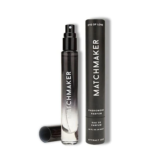 Matchmaker Black Diamond Pheromone Parfum - Attract Her - 10ml / 0.33 fl oz – Rechargeable, Discreet, Intimate Wellness Accessory – Quiet, Rechargeable, Waterproof, Couples & Solo Use, Discreet Intimate Wellness Accessory